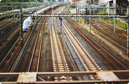 画像：下御隠殿橋から見る電車ビュースポット